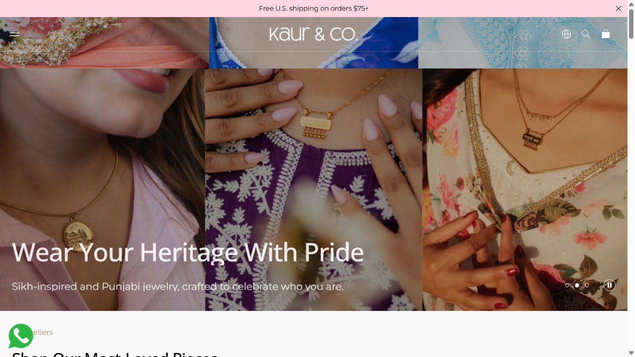 Kaur & Company website preview